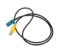 ibasenice Rear View Backup Camera Cable Adapter, Plastic and Metal Reversing Camera Cable for C/e/and S80l Car Screen, Enhances Rearview Visibility