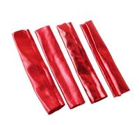 ibasenice Red Cloth Suspension Spring Cover for 1/8 Rc Absorber, Sturdy Protection to Prevent Dirt and Damage, for Racing Cars and Rc Cross-country