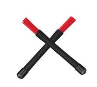 ibasenice Red Drumstick for Drumset Percussion Instrument Featuring Skid-proof Design and Easy to Handle Plastic Nylon Material for Jazz and Rock Drumming Sessions