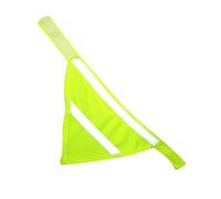 ibasenice Reflective Dog Bandana for Night Walking Washable Safety Scarf for Puppies Durable Polyester Material Glow the Dark Pet Accessory for Dog Owners