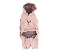 ibasenice Reflective Dog Raincoat Adjustable Pet Hoodie Lightweight Breathable Rain Clothes Stylish Design for Rainy Days