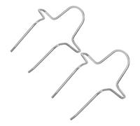 ibasenice Replacement Clipper Springs 2pcs Silver Smooth Movement Springs for T9 Trimmer Repair Accessories for Professionals