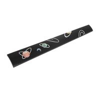 ibasenice Replacement Violin Fingerboard Durable Ebony Fretboard for Violins Easy to Install Unique Decorative Design for Beginners and Professionals