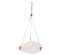 ibasenice Reptile Hammock for Snakes and Pets Soft Cotton Rope Hanging Bed for Bearded Dragons Chameleons and Squirrels Cozy Swing for Comfortable Sleeping Environment