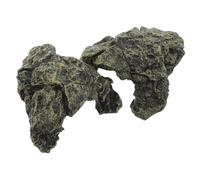 ibasenice Resin Turtle Basking Platform with Hideout Compact Aquarium Climbing Shelter for Tortoise Frog Bearded Dragon Natural-looking Reptile Hide Cave Climbing and Basking Behavior