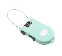 ibasenice Retractable Combination Cable Lock with Steel Wire Keyless Password Security for Bikes Luggage and Travel Heavy Duty Anti-Theft Portable Lock for Outdoor and Daily Use