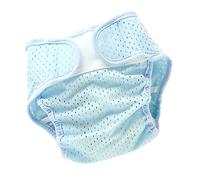 ibasenice Reusable Diaper Cover Little Angels Nappies Mesh Outer Ice Silk Breathable Diaper