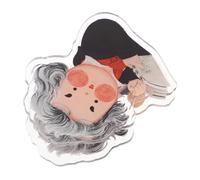 ibasenice Reusable Music Score Clip for Piano and Violin Cartoon Music Sheet Holder with Beethoven Design for Practice and Performance