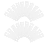 ibasenice Reusable Sanitary Paper 320pcs for Optometry Rest Equipment Chin with Smooth and White Paper for Eye Examinations and Optometry Process