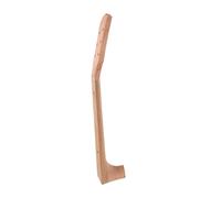 ibasenice Roasted Maple Guitar Neck with Half Paddle Headstock Durable Diy Electric Guitar Fingerboard Replacement for Enhanced Sound and Playability