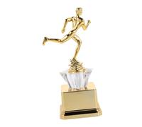 ibasenice Running Trophy Cup for Sports Champions Winner Competition Award for Marathon School Rewards Ceremony Recognition Party Prize with Detailed Craftsmanship and Prestigious Finish