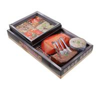 ibasenice Sacrifice Paper Hot Pot Paper Hotpot Realistic Design Practical Versatile Hot Pot Sculpture Specifically Designed for The Qingming Festival Paying Respects to Ancestors Ancestral