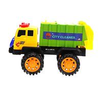 ibasenice Sanitation Car Trucks Garbage Truck Pull Back Cars Sanitation Car Green Random Color