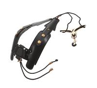 ibasenice Saxophone Lanyard Ergonomic Sax Belt for Professional and Beginner Players and Fade-resistant