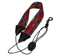 ibasenice Saxophone Neck Strap Adjustable Sax Strap for Alto Soprano Comfortable Neck Hanging Band Compact Design Pattern for Easy Carrying