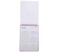 ibasenice Schedule Notepad Work Planner to Do List Paper Pink Multifunctional Planning Pad for Home and Work for Friends and Family