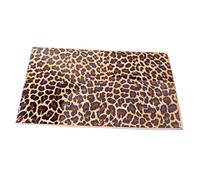 ibasenice Self Adhesive Leopard Print Pickguard Sheet Material Ply Acoustic Guitar Pickguard Blank for Diy Scratch Resistant and Heat Resistant No Odor