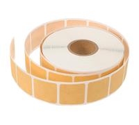 ibasenice Self-Adhesive Target Repair Stickers for Shooting Practice, 1000Pcs Square Kraft Paper Labels, Sturdy Adhesive Patches for Outdoor Target Board Maintenance and Training