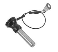 ibasenice Self Locking Quick Release Ball Lock Pin Stainless Steel Push Button Positioning Pin for Line Array Speaker Stability and Secure Audio System Fastening