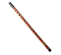 ibasenice Shanghai 842 Student Flute Wooden Chinese Bamboo Flute in c Key Portable Beginners Wind Instrument for Music Education