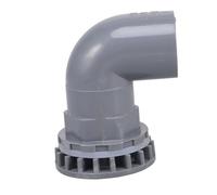 ibasenice Shaped PVC Connector Inner Diameter Fish Tank Drain Joint for Garden Irrigation Water Supply Tube Thickened Elbow Fitting for Efficient Fluid Flow and Drainage Systems