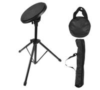 ibasenice Silent Drum Practice Pad Kit Snare Drum Pad for Uninterrupted Practice for Beginners and Drummers Apartments Shared Spaces