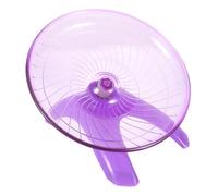 ibasenice Silent Flying Saucer Hamster Wheel for Small Pets Low Noise Exercise Running Wheel for Hamsters Mice Hedgehogs Smooth Rounded Edges Pet Supply