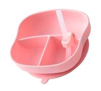 ibasenice Silicone Dinner Plate Suction Boy Girl Divided Plate Boys and Girls Section for Easy Mealtime
