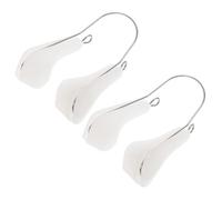 ibasenice Silicone Nose Bridge Shaper Nose Slimming Clip 2pcs for Higher Bridge and Smaller Nostril Face Beauty Tool for Daily Use