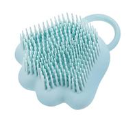 ibasenice Silicone Pet Bath Brush Dog Grooming Comb Ergonomic Design Improves Blood Circulation De-shedding Loose Fur for Bathing and Grooming Pets