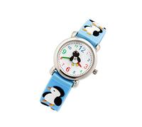 ibasenice Silicone Quartz Watch for Boys and Girls Cartoon Boys and Girls Wristwatch Water Resistant