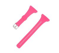 ibasenice Silicone Watch Strap Compatible with Polar FT4/FT7 - Replacement Band with Buckle for Running and Training - Easy to Install Wristband (White)