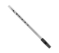 ibasenice Silver D Key Soprano Recorder Instrument Copper Material High Level of Hardness Consistent Sound for Beginner Music Practice