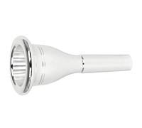 ibasenice Silver Plated Mouthpiece for Tuba Brass Accessory Replacement Musical Part for Beginners and Music Studio Use