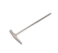 ibasenice Silver Wrench Tool for Thumb Piano Tuning Metal Hammer Finger Thumb Piano Repair Function Portable Kalimba Tuning Hammer