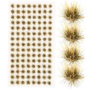 ibasenice Simulated Grass Tuft Model Miniature Railway Scenery Static Grass Tufts for Model Building Micro Landscape Diy Decoration