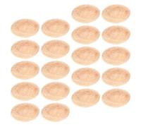 ibasenice Simulation Bird Nests 4.3 Inch Natural Thread Material Decorative Nest and Eggs for Easter and Party Table Centerpiece