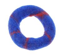 ibasenice Singing Bowl Cushion Blue Felt Mat for Bowls Decorative Holder for Meditation