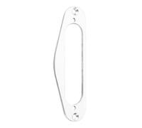 ibasenice Single Coil Pickup Ring for St Style Electric Guitar, Metal Mounting Frame Replacement Accessory in Silver, for Guitarists and Luthiers DIY Repair