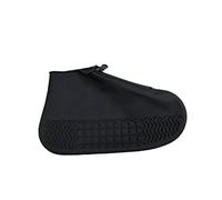 ibasenice Skid Silicone Shoe Covers Xl Black Durable Rain Boots Protector for Outdoor Activities Easy to Clean and Reusable for Mud and Rain Protection