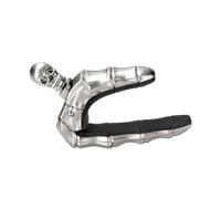 ibasenice Skull Design Guitar Capo Clip for Acoustic and Classical Ukulele Tuning Tool for Beginners and Professionals Unique Halloween Style