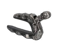 ibasenice Skull Design Guitar Capo for Acoustic Electric Folk Guitars Pitch Tuner Chic Aesthetic for Halloween Everyday Use