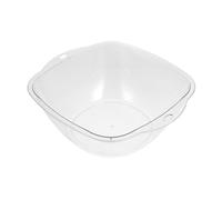 ibasenice Small Plastic Wash Basin for Face Washing and Foot Soaking Multi-use Hand Wash Basin for Home and Dormitory