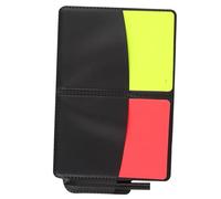 ibasenice Soccer Referee Kit with Thick Red and Yellow Cards Record Book and Pencil for Game Management Suitable for All Levels and Various Sports Scenarios