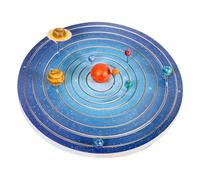 ibasenice Solar System Planet Model Painting Kit for DIY Educational Graffiti Safe and Hold Solar System Puzzle for Boys and Creative Learning