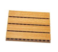 ibasenice Soundproofing Panel Wooden Acoustic Panel Creative Design Diminish Echoes Sound Insulation for Professional Applications and Small and Medium-sized Rooms