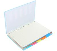 ibasenice Spiral Notebook Hardback Notebook 120 Pages Iron and Paper Simple Fashionable for Creative Writing and Drawing for Classmates and Friends