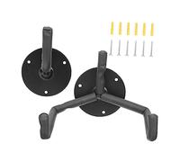 ibasenice Split Type Guitar Wall Hanger Metal Holder Horizontal Wall Mount for Bass Ukulele Electric Guitar Display Rack Suitable for Home and Studio