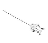ibasenice Stable Cornet Lyre Music Clip on Trumpet Marching Lyre and Flip Folder Portable Metal Trumpet Clip with Clean Contemporary Decorative Aesthetics Silver Instrument Sheet Holder
