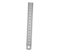 ibasenice Stainless Steel 15cm Guitar Measuring Tool for Electric Guitar Fretboard Setup String Height Gauge Luthier Precision Ruler Action Measurement